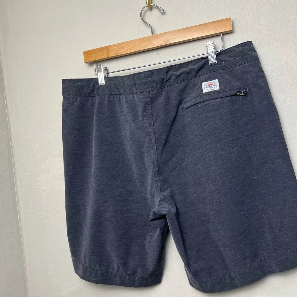 Faherty Men's All Day Stretch Chino Shorts Size 36 Gray 8